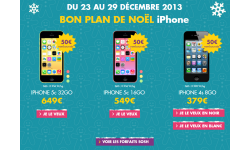 sosh bon plan noel iphone 2013