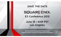 Square Enix confe?rence E3 2015