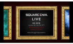 Square Enix conference live stream image