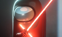 Star Wars Battlefront 2 Fall Guys Ultimate Knockout contre Among Us Mod (8).