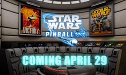 Star Wars Pinball VR Key Art