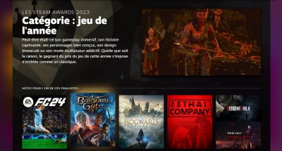 Steam Awards Les Nomm S D J D Voil S Qui Est Le Favori Pour Le