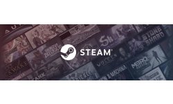 Steam logo head banner
