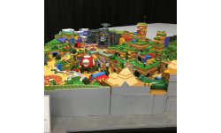 Super Nintendo World maquette