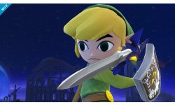 super smash bros. link cartoon wii u 00