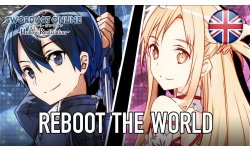 Sword Art Online Hollow Realization PS4 PSVita Reboot the world English Launch Trailer