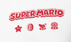 T Shirt Grande Taille Nintendo Super Mario Blanc Zavvi