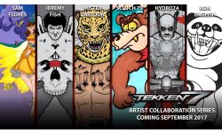 Tekken 7 22 07 2017 collaboration artists