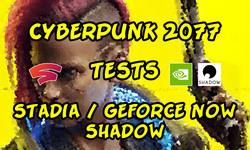 test cyberpunk 2077 banniere stadia GeForce Now