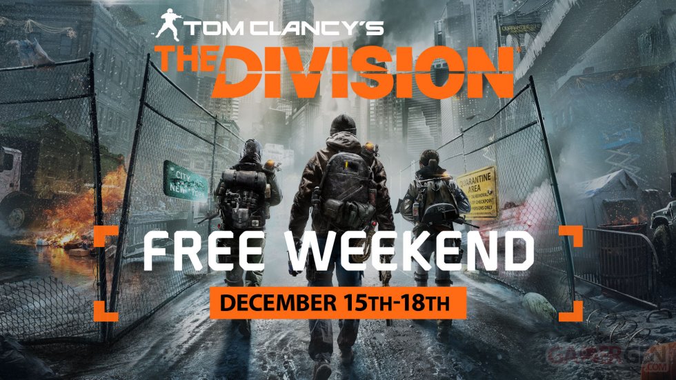 The Division week-end gratuit PC.