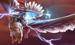 The Falconeer Warrior Edition head key art