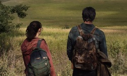 The Last of Us HBO série Joel Ellie on set tournage