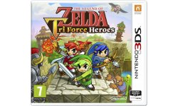 The legend of Zelda Tri Force Heroes jaquette