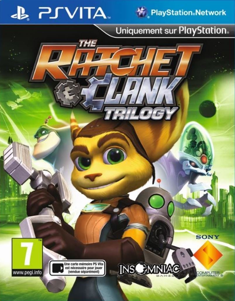 The Ratchet & Clank Trilogy jaquette