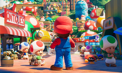 The Super Mario Bros Movie Nintendo Direct poster affiche