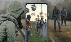 The Walking Dead Our World head