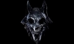 The Witcher Nightmare of the Wolf head loog