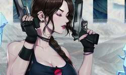 Tomb Raider III Paul Kwon Zeronis jaquette pochette fond d'écran wallpaper art