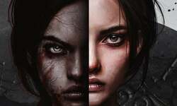 Tomb Raider Underworld key art revisited 25th Anniversary cover artwork Laura H Rubin 1
