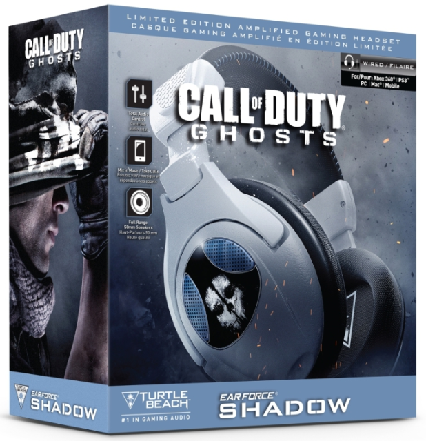 turtle beach call of duty ghosts casque Shadow bundle