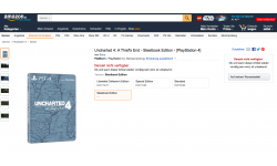 Uncharted 4 Steelbook Edition