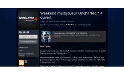 Uncharted 4 week end beta multijoueur