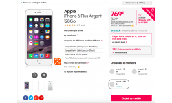 Vente Flash Apple 6 Sosh 1
