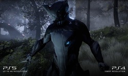 Warframe comparaison PS4 PS5 head