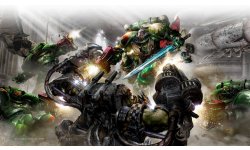 warhammer 40k dark angels dark angels space marines orc bolter a sword 1280x720