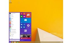 Windows 9 Start Menu Screenshot