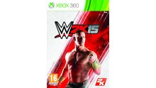 WWE 2K15 jaquette PEGI Xbox 360