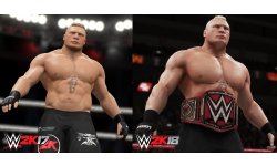 WWE 2K18 comparaison 2