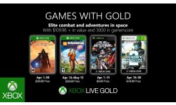 Xbox Live Games with Gold Avril 2019
