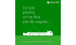 xbox microsoft france peniche troll sony lancement ps4 bateau boat twitter