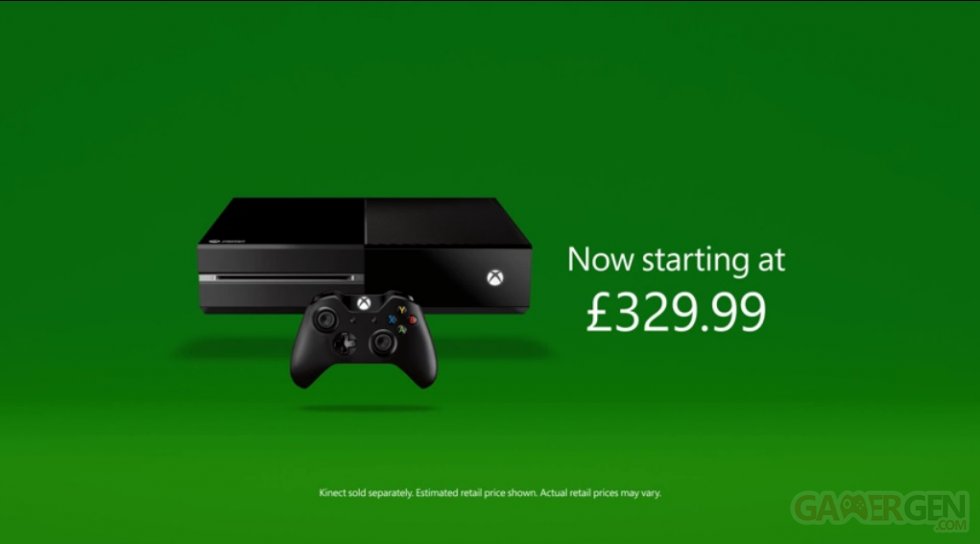 Xbox One baisse de prix