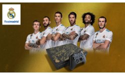 Xbox One X UEFA Champions League edition console collector image