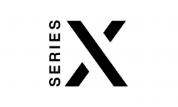 Xbox Series X logo white