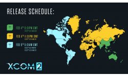 XCOM 2 horaires de lancement