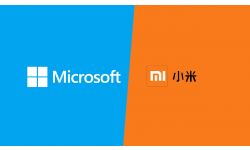 Xiaomi Microsoft logos partenariat