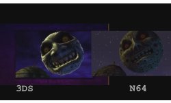 zelda majoras mask comparaison 3ds n64