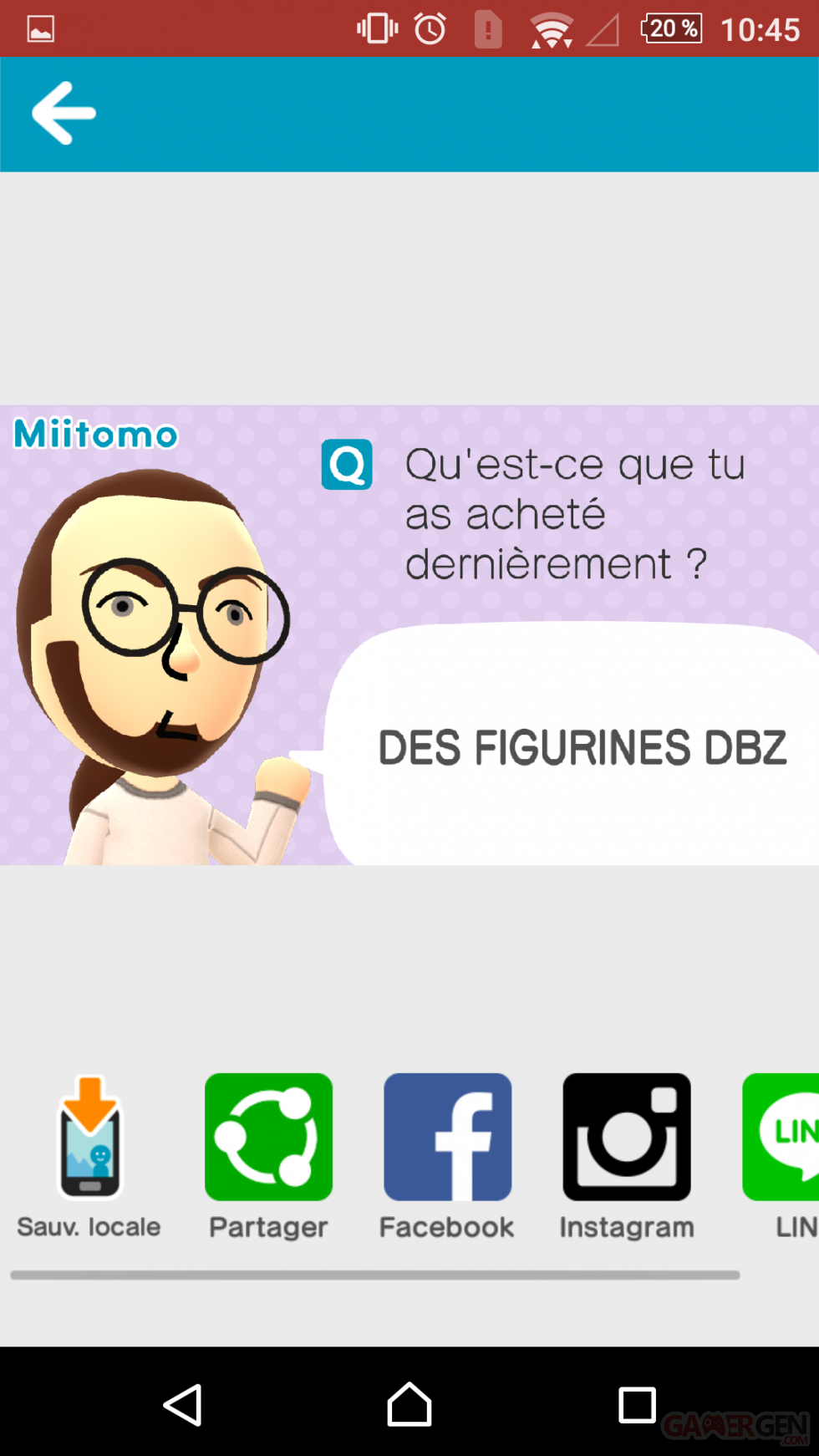 004 Miitomo  Menu option (13)