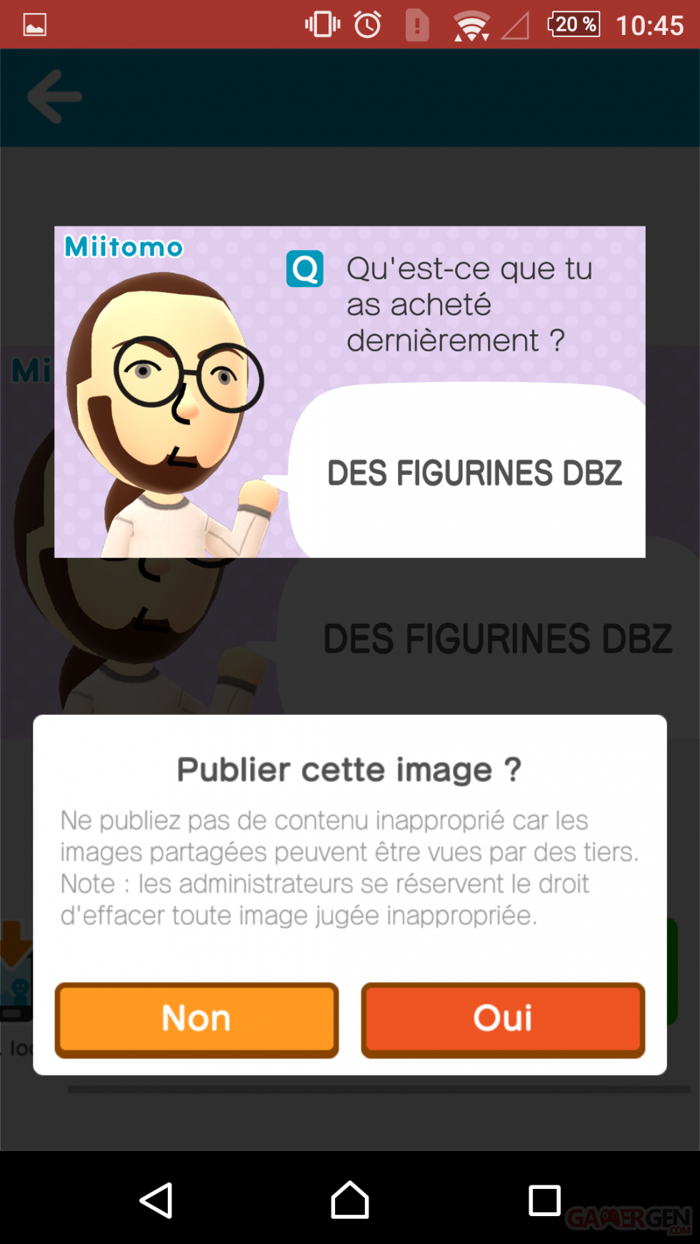 004 Miitomo  Menu option (14)