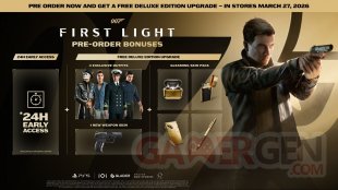 007 First Light Pre order bonus 007