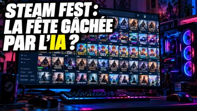 « AI Slop Fest » : les jeux utilisant l’IA agacent des joueurs du Steam Next Fest