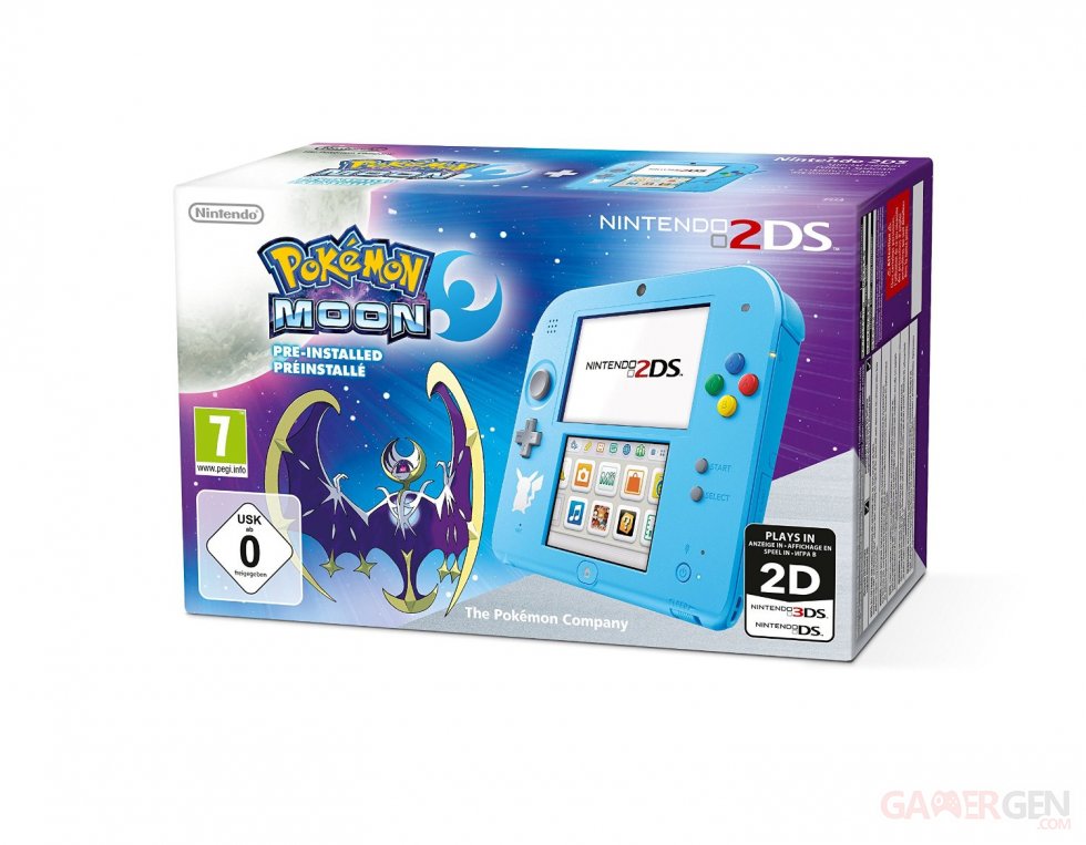 2DS Pokemon Lune boite image