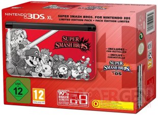 3DS XL super smash bros pack