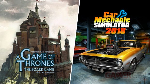 A Game of Thrones The Board Game Digital Edition Car Mechanical Simulator 2018 EGS