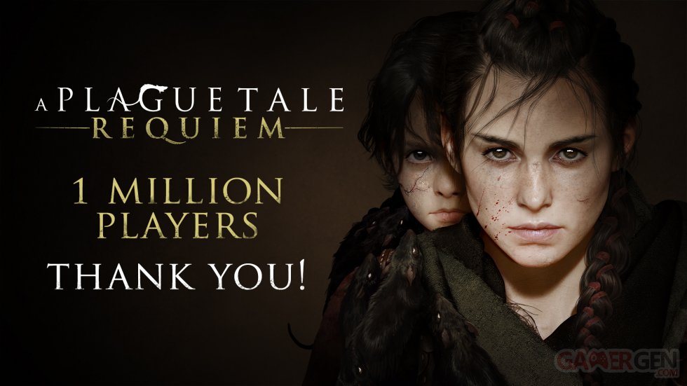 A Plague Tale Requiem 1 million joueurs