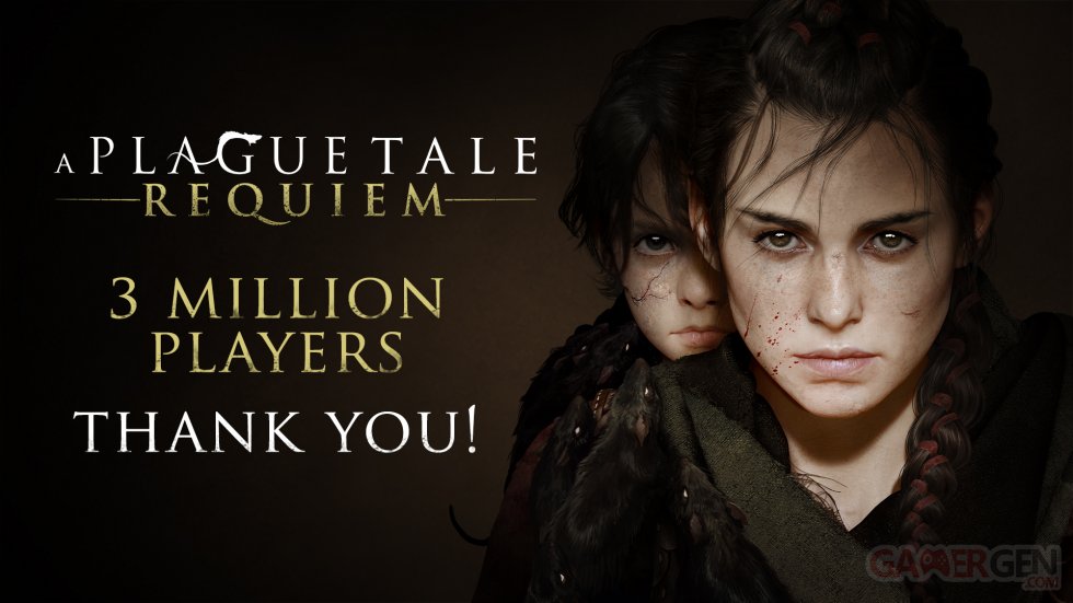 A Plague Tale Requiem 3 millions joueurs