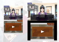 Ace Attorney Trilogy Comparaison 3DS DS 13